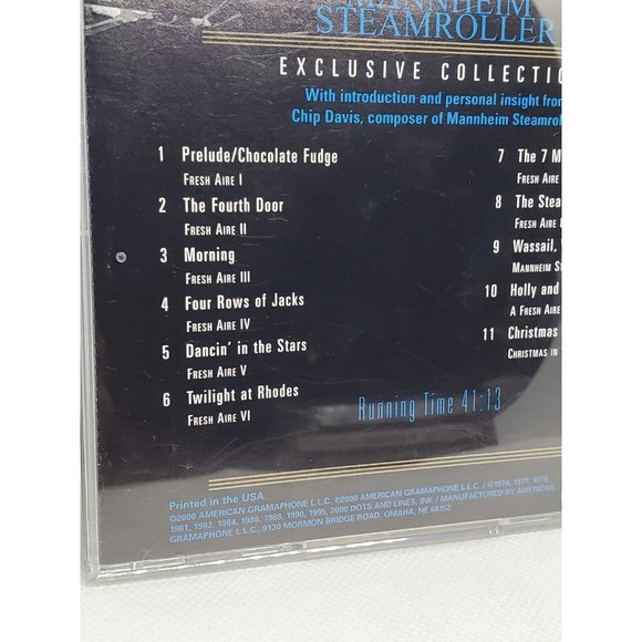 Manheim Steamroller Exclusive Collection CD No Scratches - Picture 4 of 9